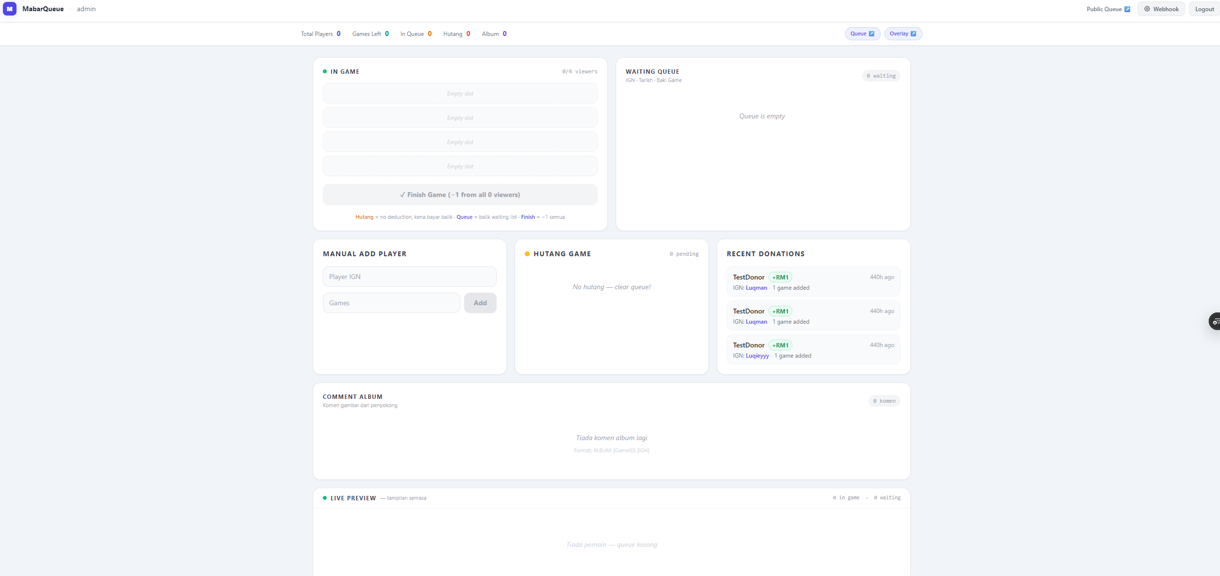 MabarQueue screenshot 4